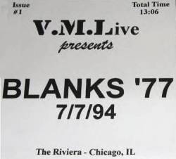 Blanks 77 : V.M.Live